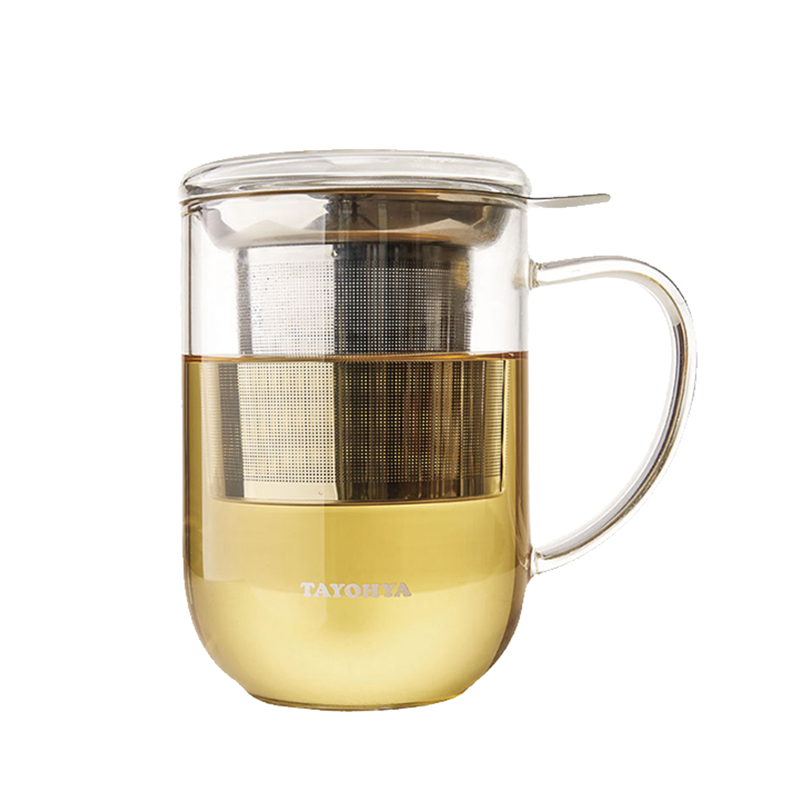 多样屋明雅不锈钢茶隔杯 －悦友500ml（单位：只） 无色