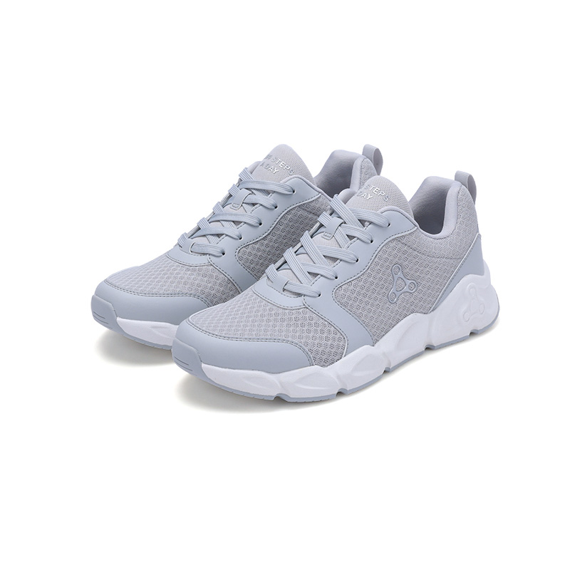 足行健按摩透气网布健步鞋专用鞋垫buff叠满静脉曲张款-张弛有道 单位：双 灰色 44