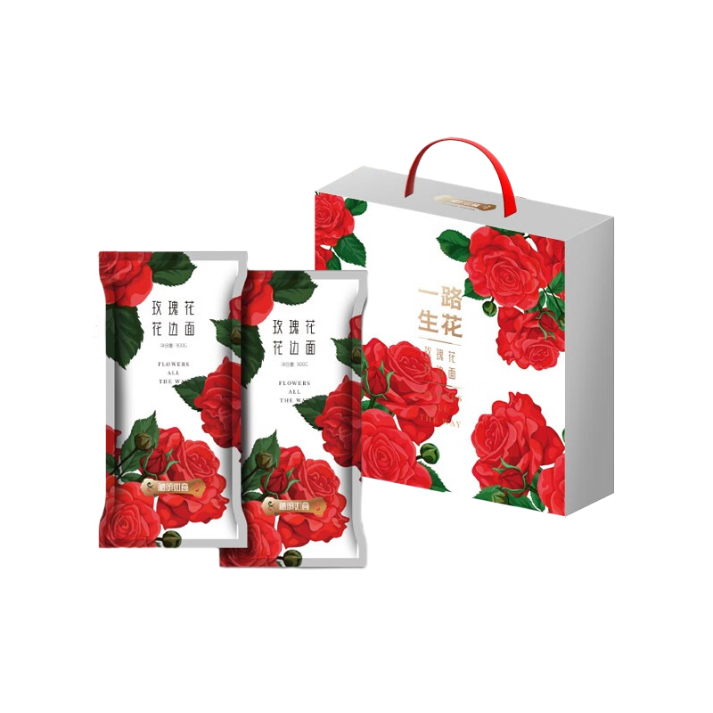 礼颂如意 C款 300克/袋X2袋/礼盒 一路生花C款面条 红色（单位：组）
