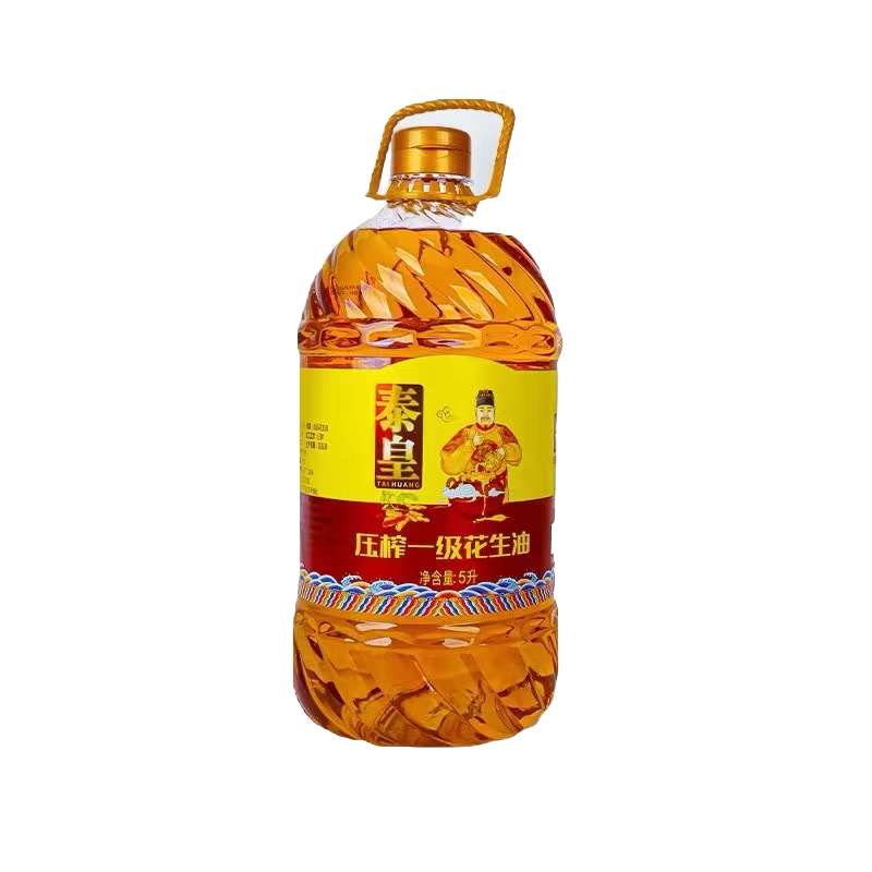 泰皇一级压榨花生油5L（单位：桶） 金色