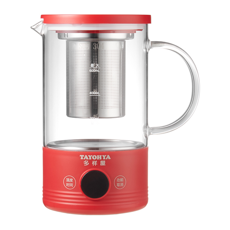 多样屋液体加热器（养生杯）DG-HP05-A  600ml（单位：台） 红色