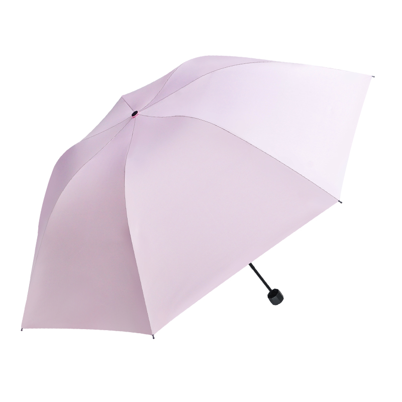 红叶 三折超细新纯伞 2712（单位：把） 粉色