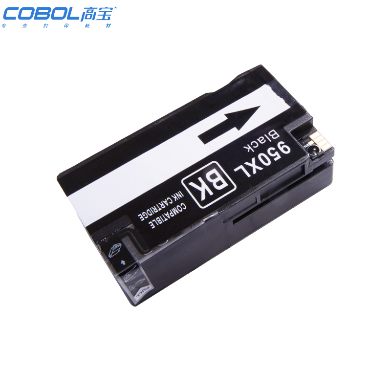 高宝(COBOL）950XL BK黑色墨盒 适用惠普HP8100/8600 （单位：支） 黑色