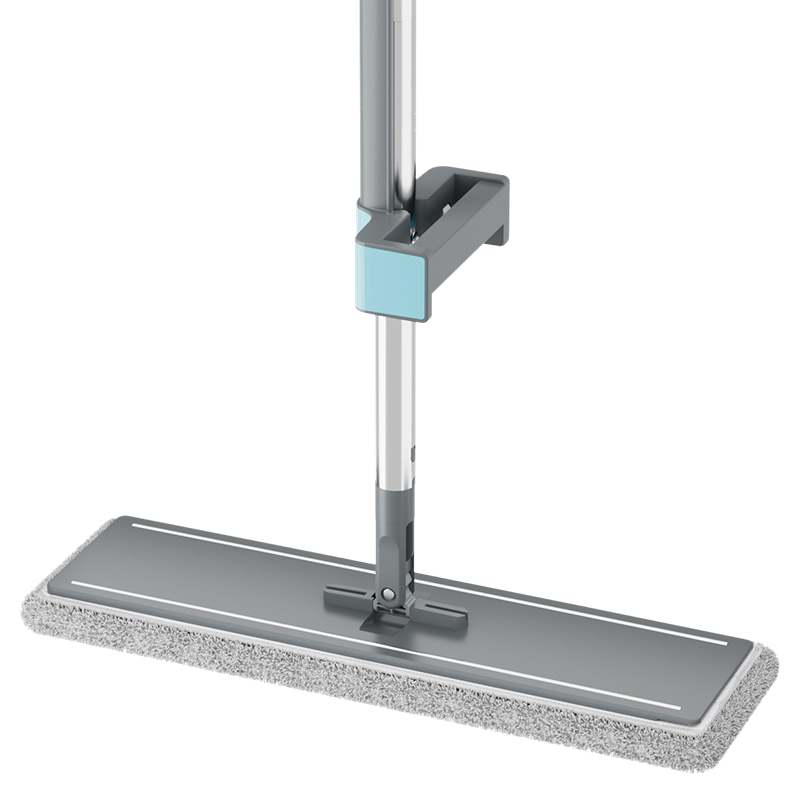 世家 21906平拖38*9.5*136cm免手洗平板刮刮乐 魔力星平板拖把（单位：把） 浅灰色