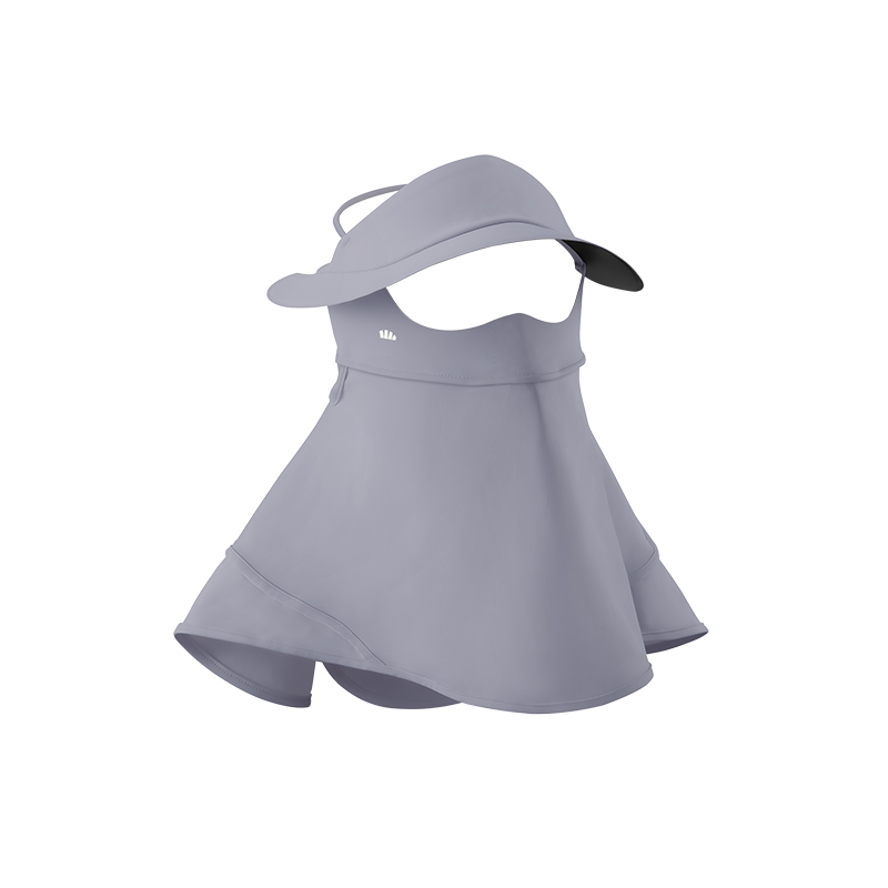 蕉下帽檐款护颈防晒面罩AL34124（单位：个） 深黛灰