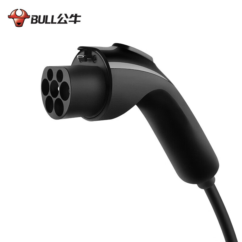 公牛D2-A16B单盒装移动式交流充电枪(风尚款/9162)5m/个 曜石黑