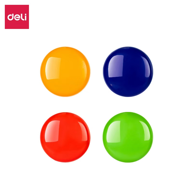 得力8725筒装磁钉&phi;30mm(混)(48粒/筒)   1筒  