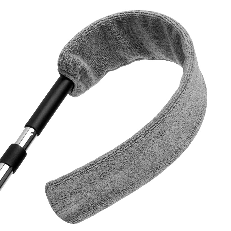 世家 21327除尘掸118-160cm 套布50*9cm柔韧性强可弯曲深入缝隙魔缝除尘掸（单位个） 浅灰色