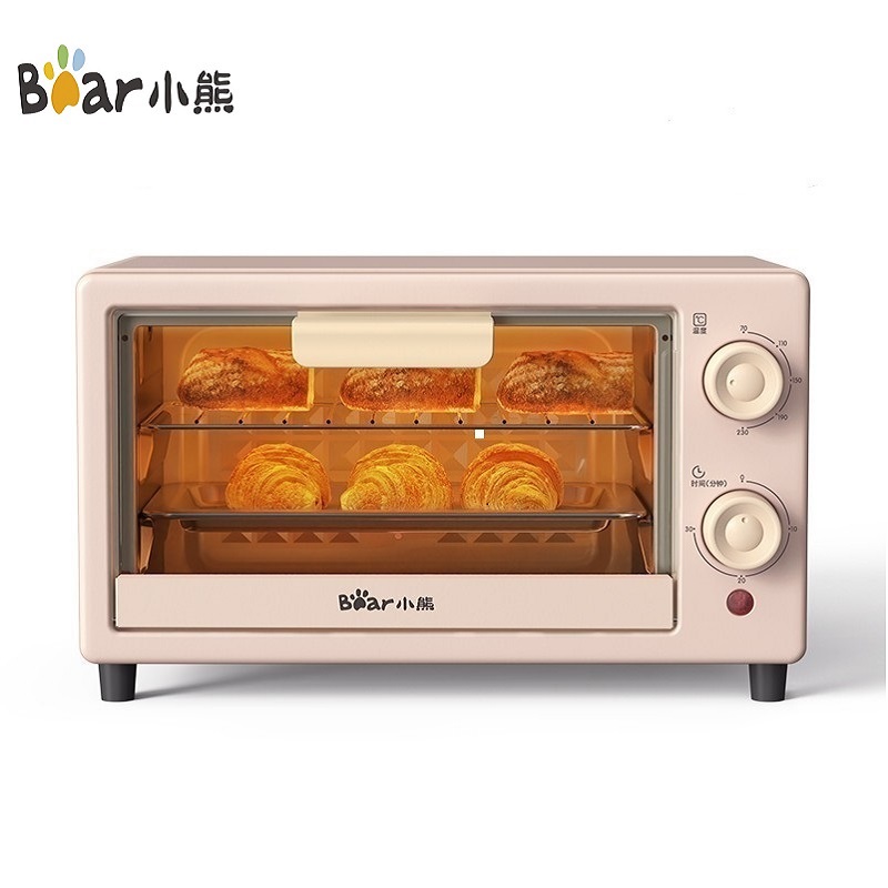 小熊（Bear）电烤箱10L DKX-F10M6（单位：台） 杏色