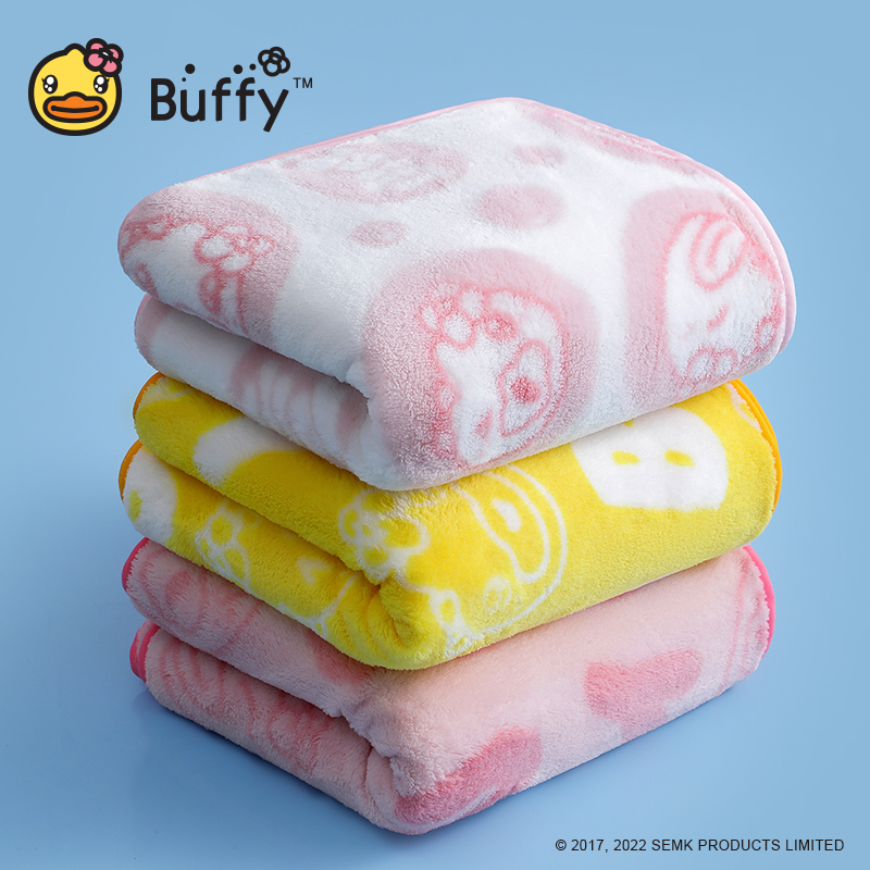 Buffy珊瑚绒毛巾三条装800/72*34cm*3(单位:份) 混色