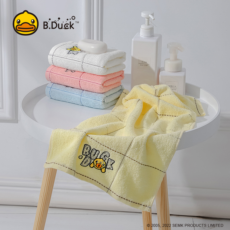 B.Duck嘟嘴鸭毛巾三条装795/68*33cm*3(单位:份) 混色