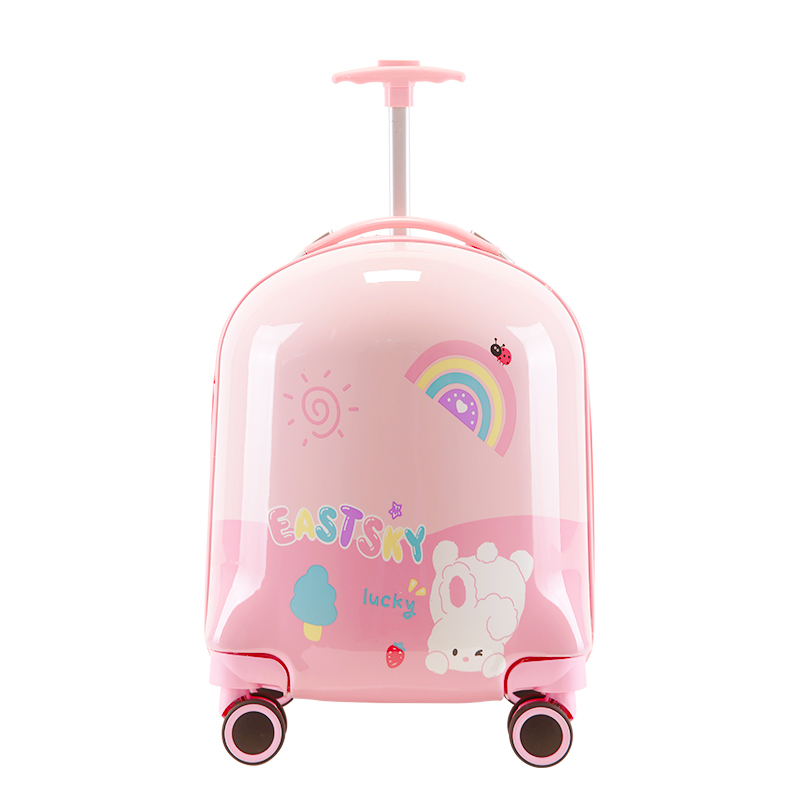 驿客 儿童拉杆箱 EKX-6016 39*33*30cm 16寸 粉色（单位：只）