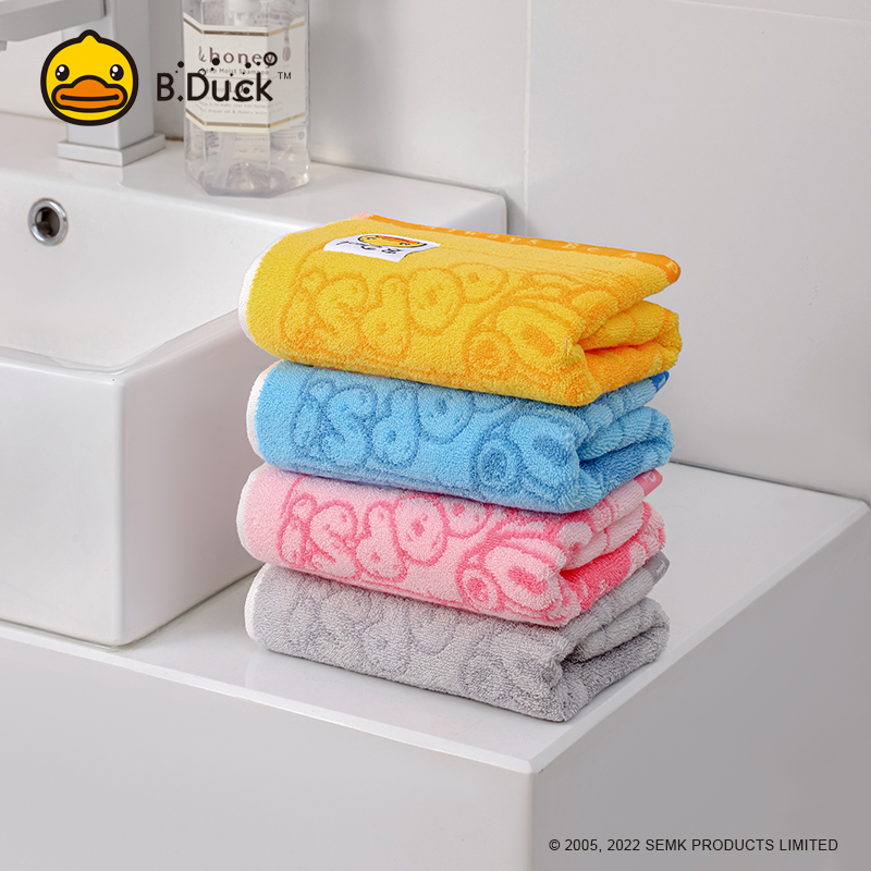 B.Duck朋友鸭毛巾三条装783/70*34cm*3(单位:份) 混色
