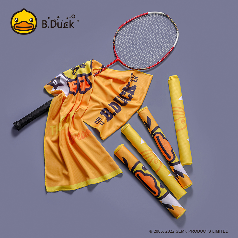 B.DUCK冰感运动巾三条装210/100*31cm*3(单位:份) 混色