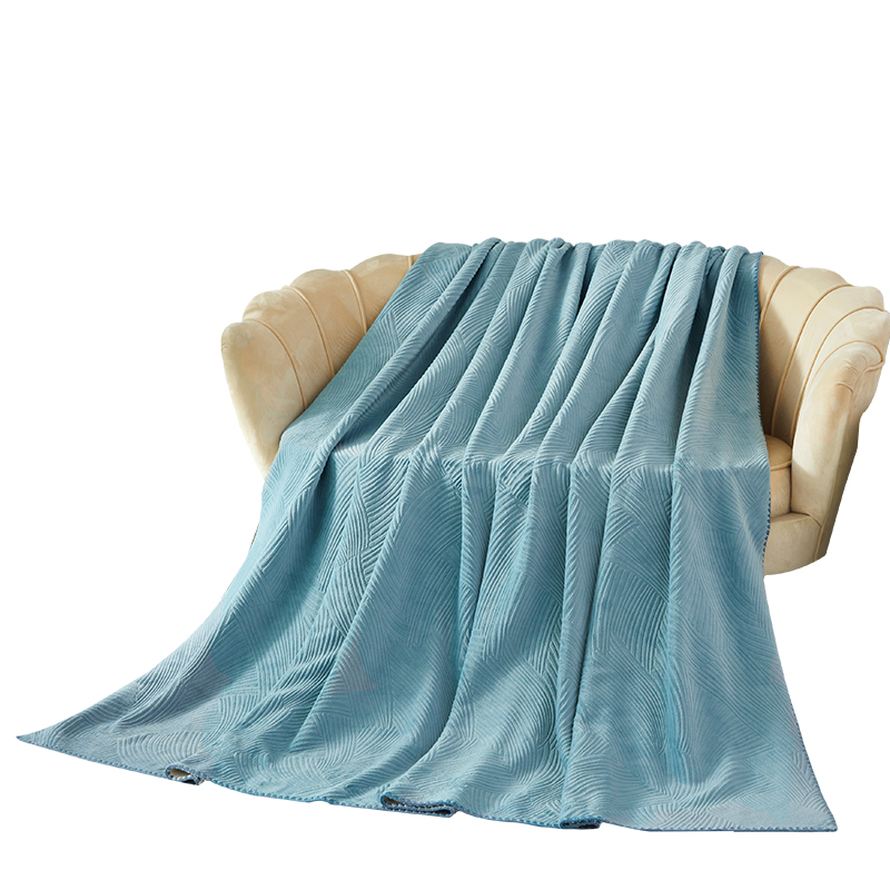 恒源祥HYX042MT素颜雕花复合绒180*200cm（单位：条）  