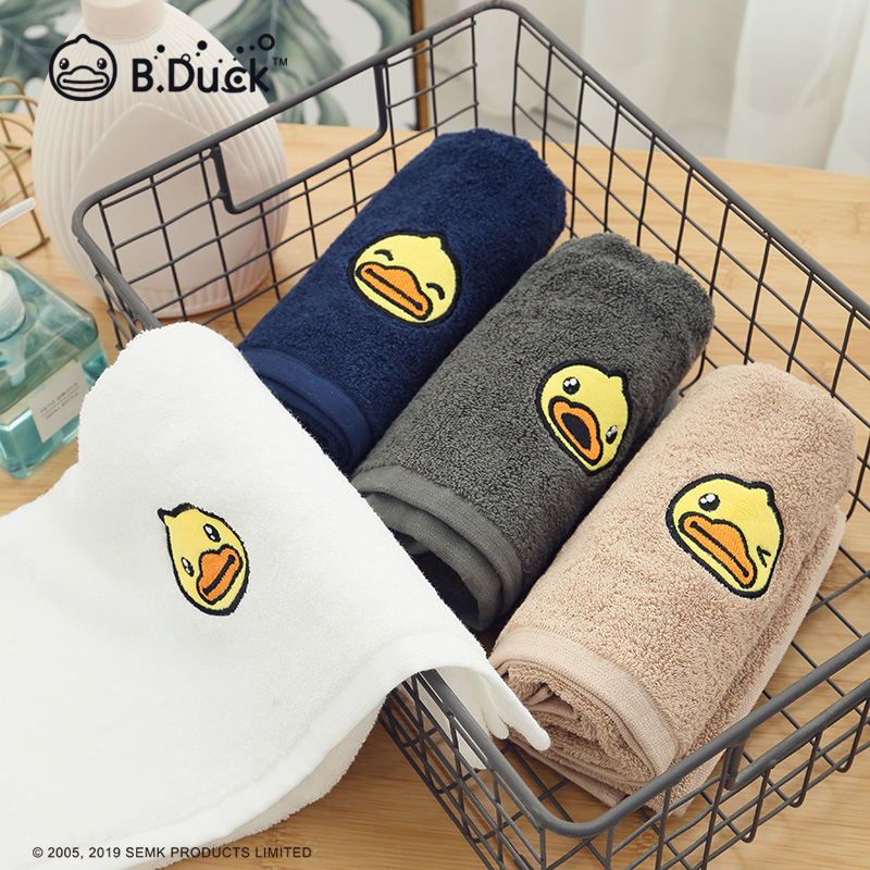 B.DUCK毛巾三条装734/72*34cm*3(单位:份) 混色
