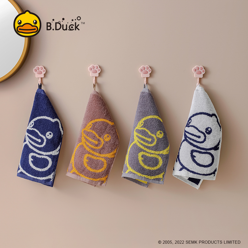 B.DUCK方巾三条装008/26*25cm*3(单位:份) 混色
