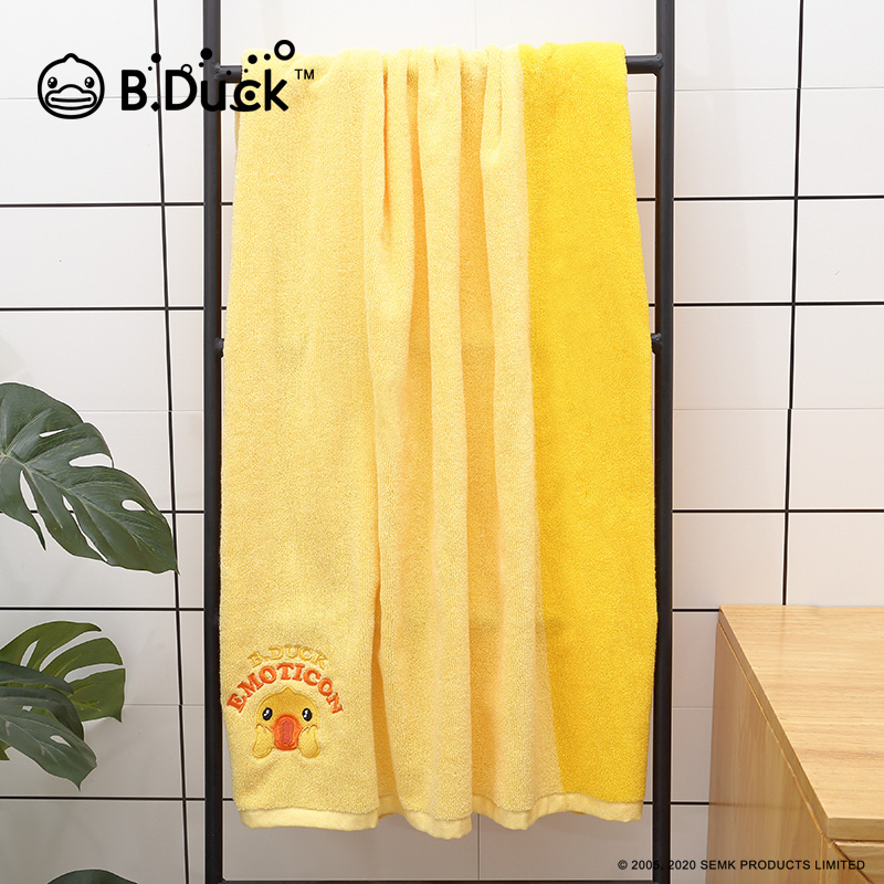 B.DUCK大浴巾一条装188/140*70cm*1(单位:条) 黄色