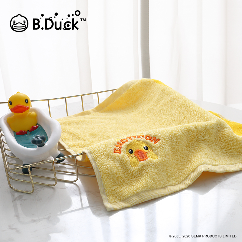 B.DUCK方巾三条装039/35*34cm*3(单位:份) 黄色