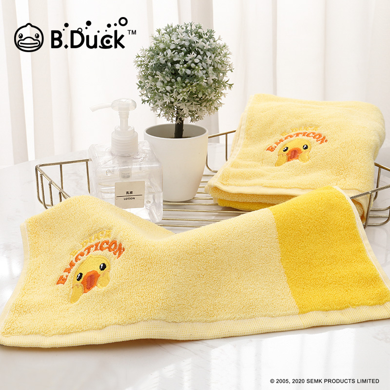 B.DUCK毛巾三条装760/72*34cm*3(单位:份) 黄色