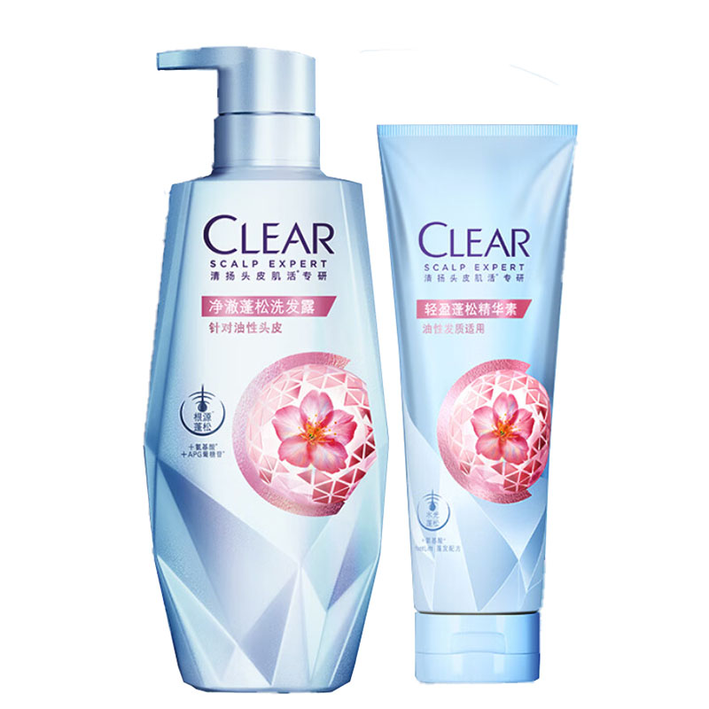 清扬净澈蓬松头皮护理组套(480+250)G（单位：组）  