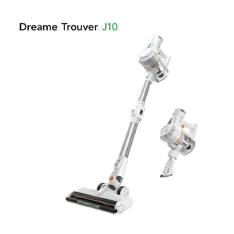追觅Dreame J10 大未无线吸尘器 长续航 折叠金属杆 家庭宠物使用(单位：台)_ 浅灰色