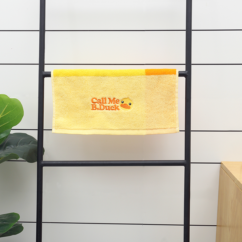 B.DUCK方巾三条装038/35*34cm*3(单位:份) 黄色
