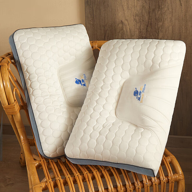 九洲鹿 JZT512-泰国乳胶立体边枕头-星际仓 白色单只 45*70cm（单位：只） 白色