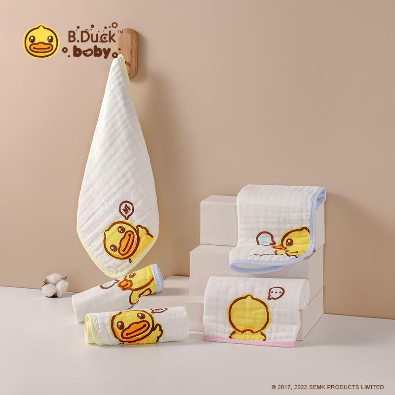 B.DUCK BABY童巾三条装552/52*26cm*3(单位:份) 混色