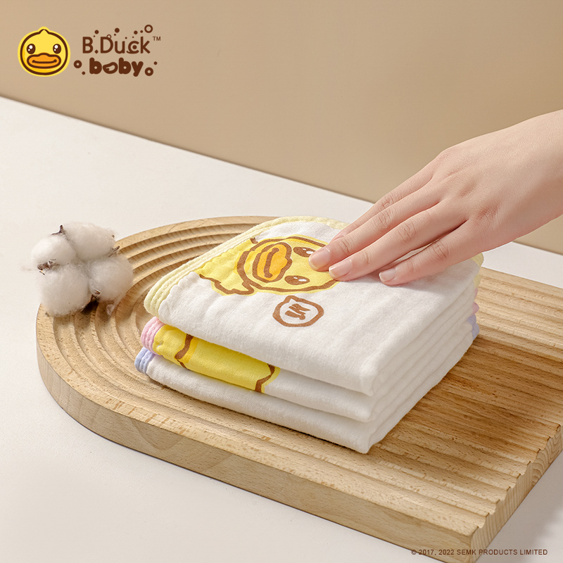 B.DUCK BABY方巾三条装051/26*26cm*3(单位:份) 混色