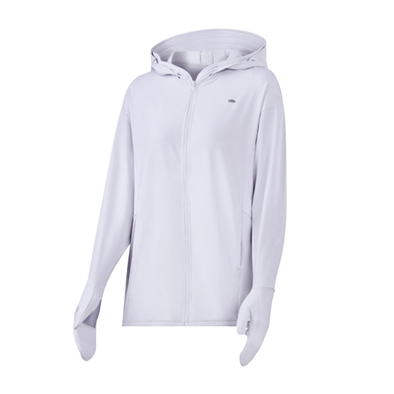 蕉下冰昀系列中长款防晒服（ 单位： 件 ） 奶霜紫-S