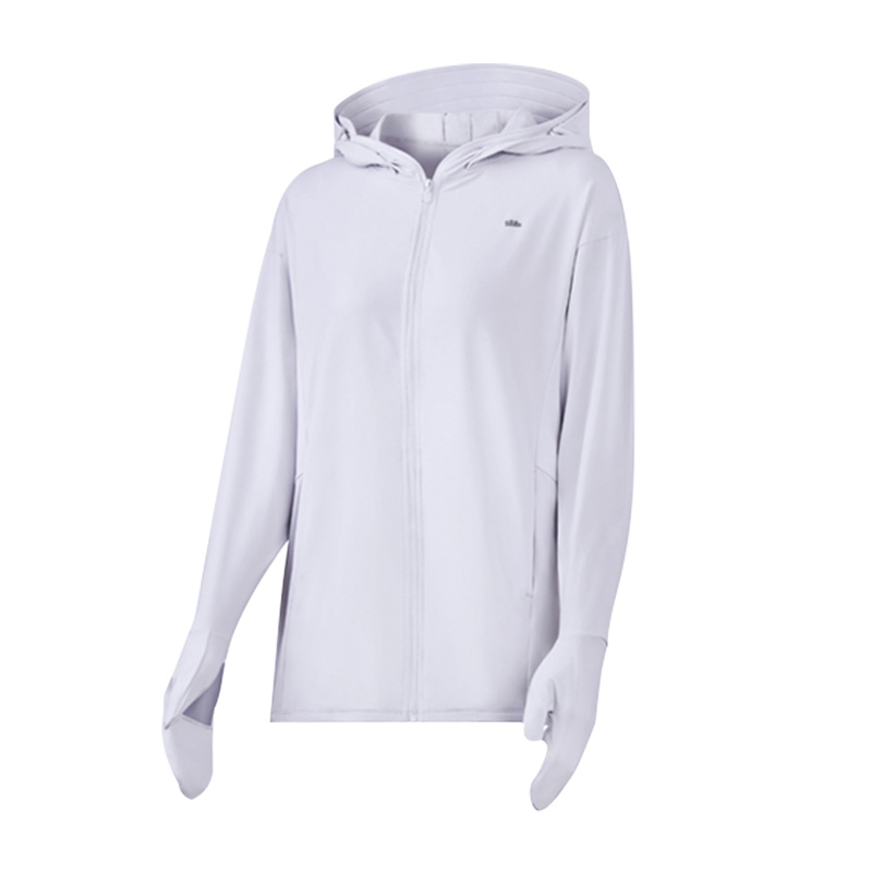 蕉下冰昀系列中长款防晒服（ 单位： 件 ） 奶霜紫-L