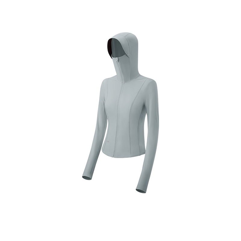 蕉下（beneunder） AL11924 M码 女士凉感修身防晒衣 乌云灰（单位：件）