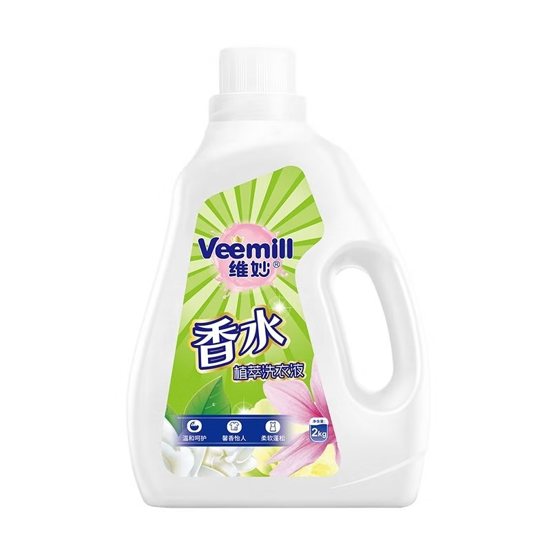 维妙香水植萃洗衣液2kg瓶装 松石绿