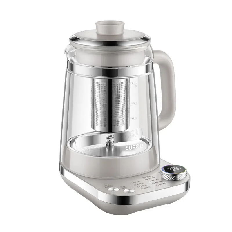 苏泊尔（SUPOR） 1.5L双层壶体防烫煮茶壶SW-15Y09（单位：台） 浅灰色