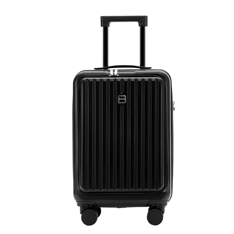 途帮（TOBOOG）商务前开密码登机箱2107 黑色 20寸/个 曜石黑 20寸