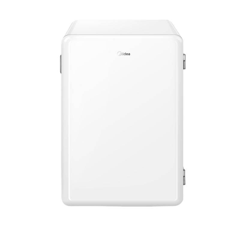 美的（Midea）家用单门租房宿舍 116升小冰箱 三挡控温三层分储空间 BCD-116M 台 极地白
