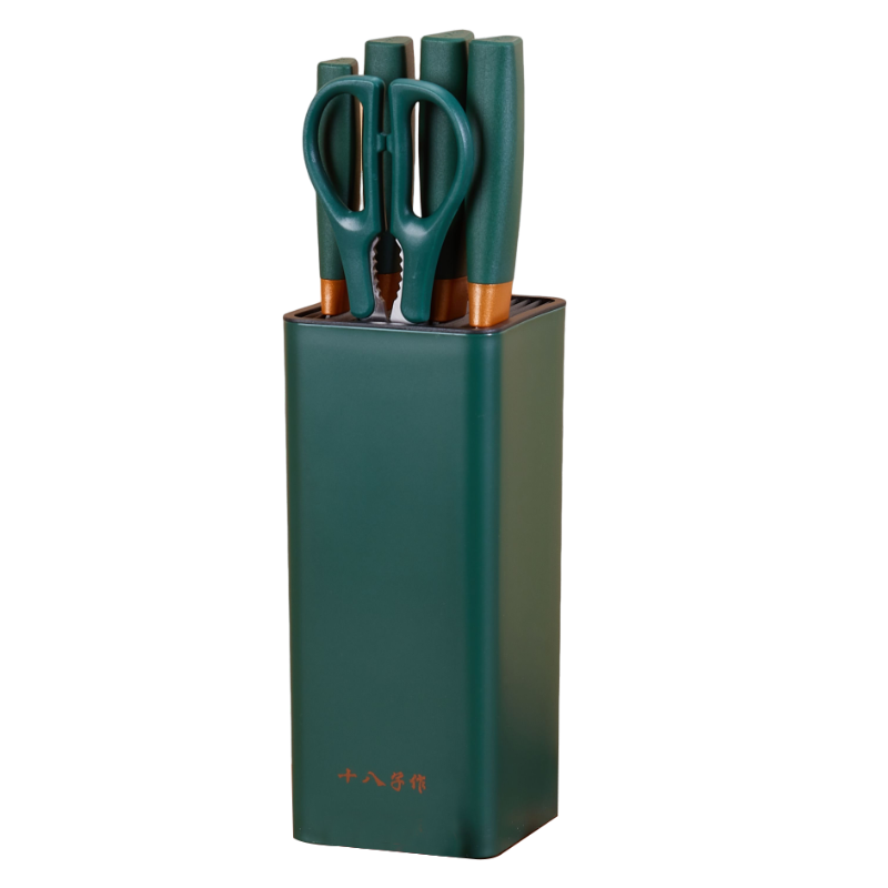 十八子作 家美刀具六件套HM-003（单位：套） 远山绿