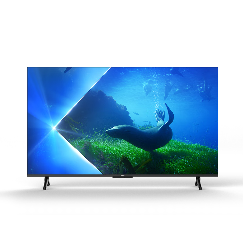 飞利浦75PUF7388/T3 75英寸全面屏防蓝光护眼 2+32G电视机 75英寸4K护眼单位：台 黑色