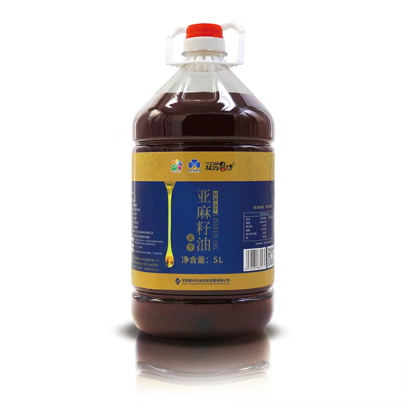 祖厉磨坊 亚麻籽油 2.5L（单位：瓶） 5L