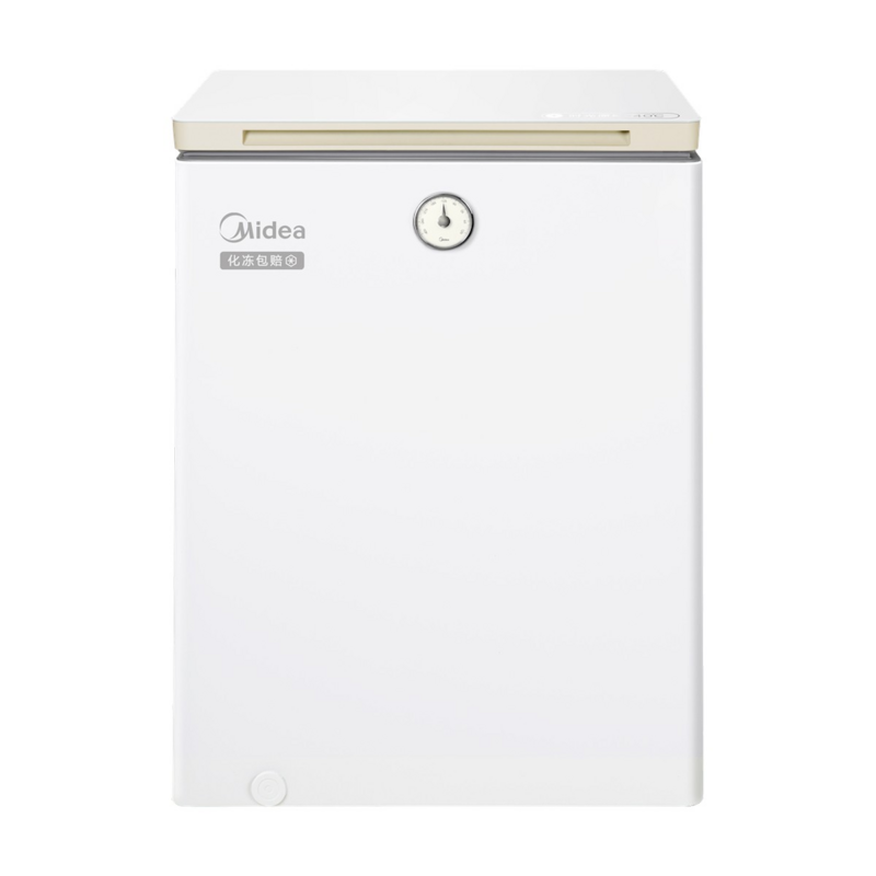 美的（Midea）202升冷柜时光冰柜-40℃锁鲜减霜家用囤货BD/BC-202KGEMT(E) 台 极地白