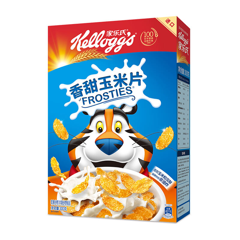 家乐氏（Kellogg）香甜玉米片300g单位：盒 蓝色