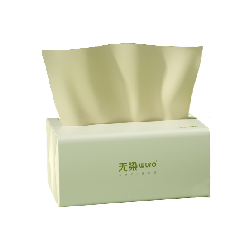 无染本色抽取式纸面巾单提（6包装）WR010-1（单位：提） 自然色