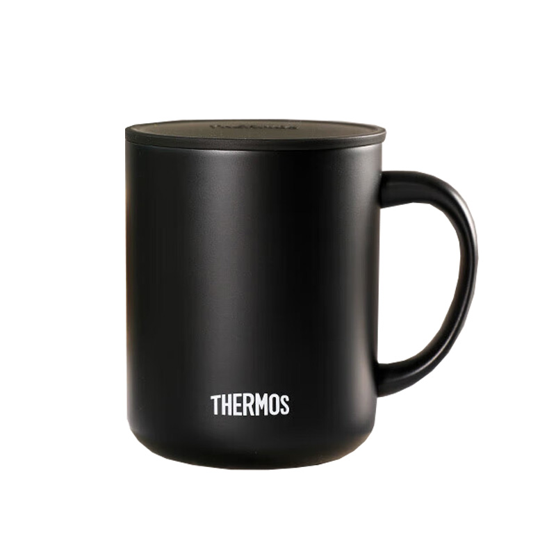 THERMOS膳魔师440ml马克咖啡杯TCDG-451 BK（单位：个） 黑色