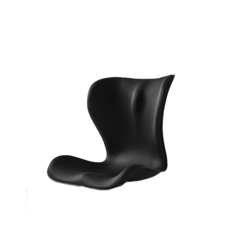 PPW花瓣坐垫2代办公室椅垫靠垫基础款星耀黑(430*430*430mm)/个 星耀黑