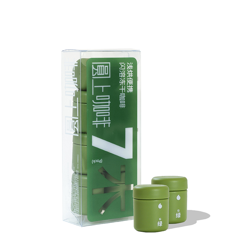 圆上咖啡 木7&mdash;浅烘焙度闪溶冻干咖啡 7颗装*3盒 2g*7颗*3盒