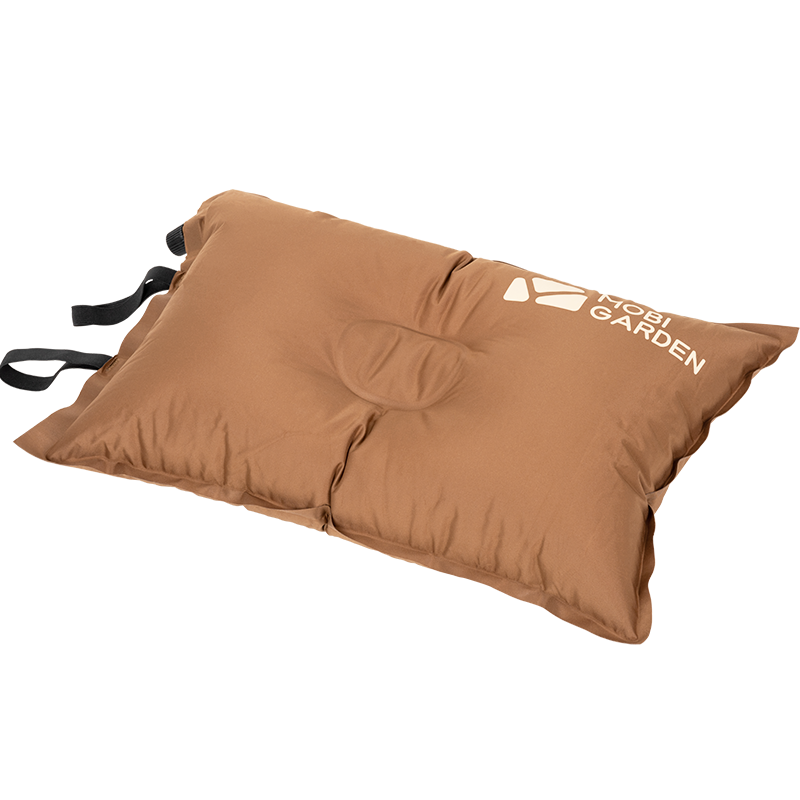 牧高笛（MOBIGARDEN）自动充气枕 NXL1534002/个 栗棕色