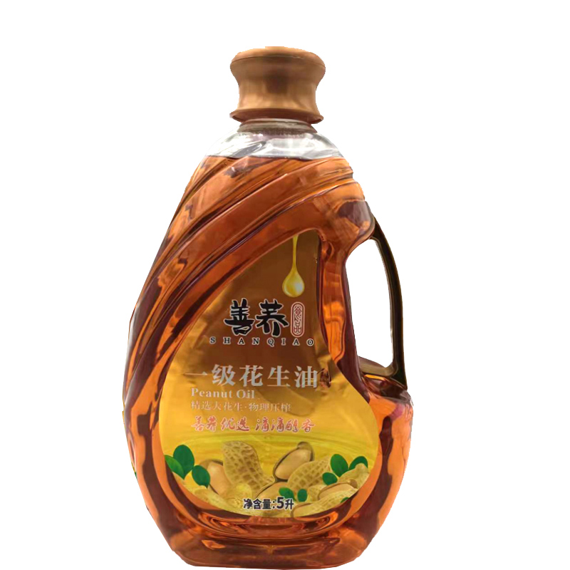 善荞花生油5L（B扁桶） 褐色