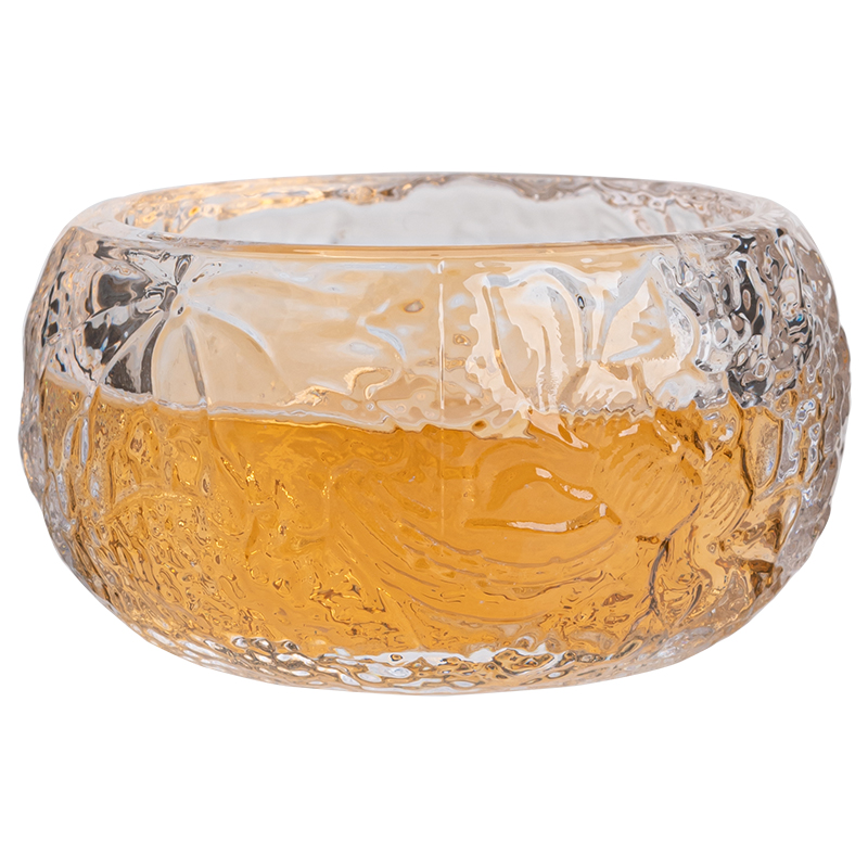 苏氏陶瓷（SUSHI CERAMICS）J0623琉璃主人杯耐高温透明莲花杯（单位：个） 透明色