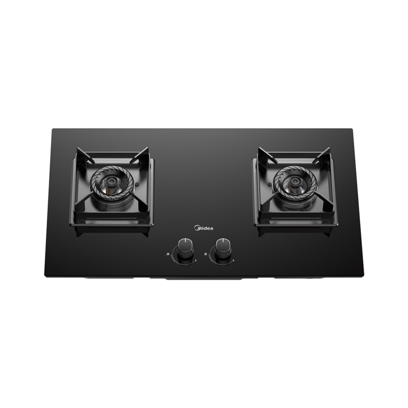 美的（Midea）燃气灶天然气家用灶具5.0kW猛火大火灶台嵌两用 JZT-Q523L-M 台 黑色